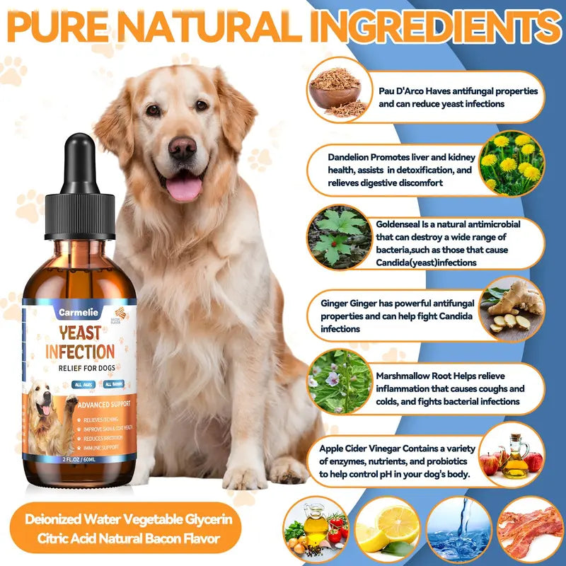 Natural Yeast Relief for Dogs